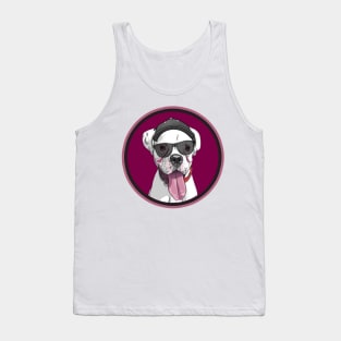 Cool White Boxer! Especially for Boxer dog owners! Tank Top